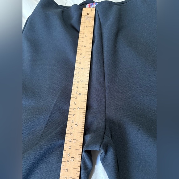 Urban Outfitters side zip size 2 wide leg flare black dress pants - Picture 6 of 9